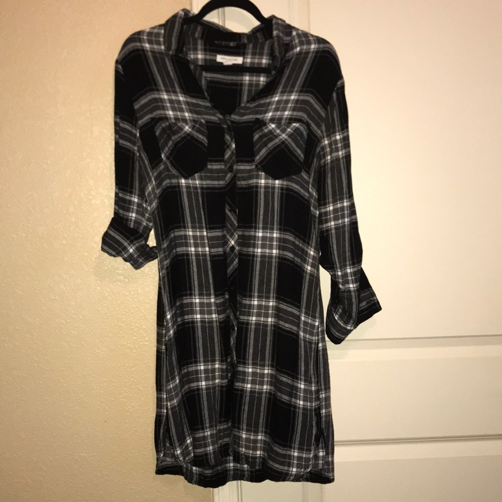 Flannel dress